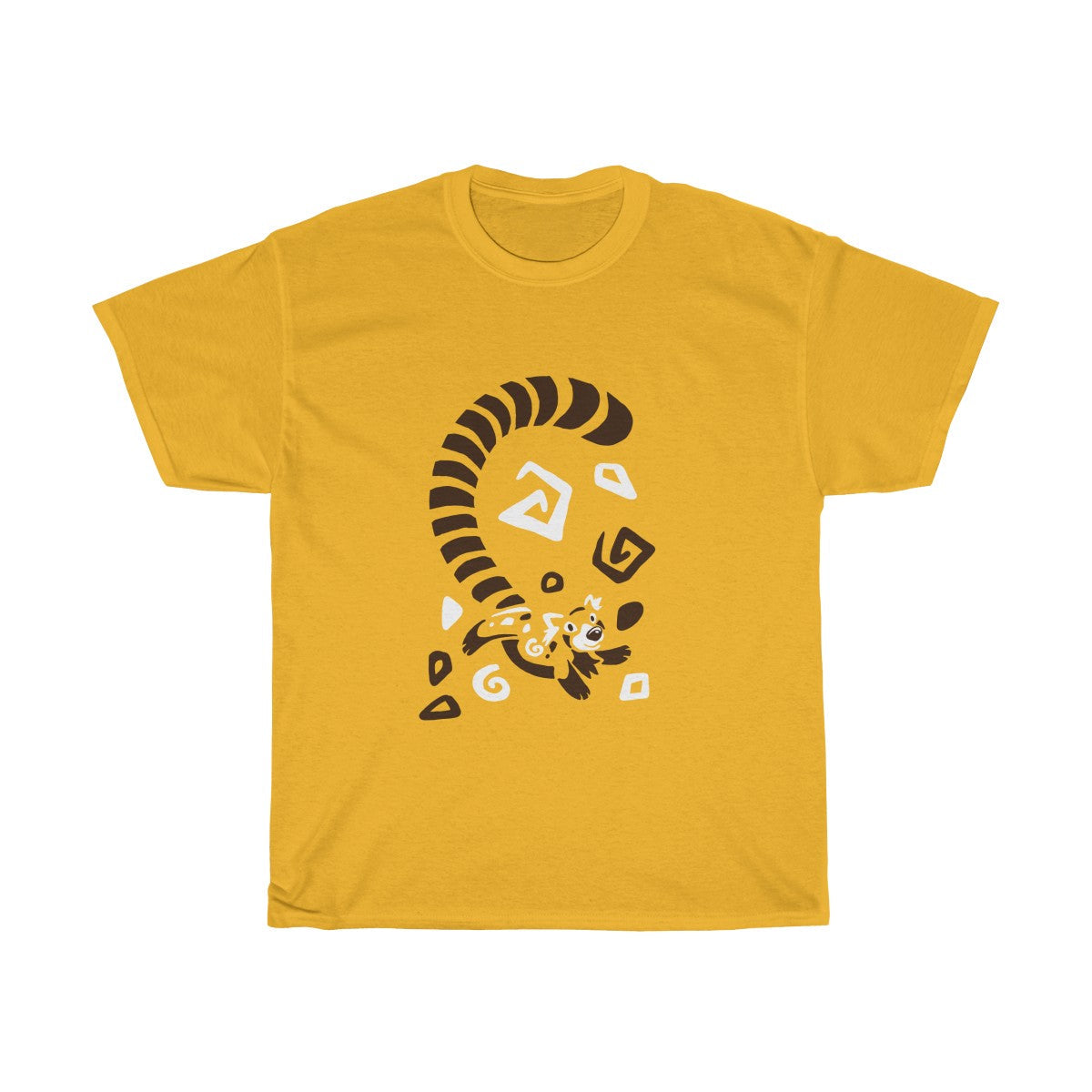 Waahs & Spirals - T-Shirts T-Shirt Dire Creatures Gold S 