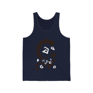 Waahs & Spirals - Tank Top Tank Top Dire Creatures Navy Blue XS 