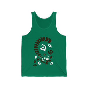 Waahs & Spirals - Tank Top Tank Top Dire Creatures Green XS 