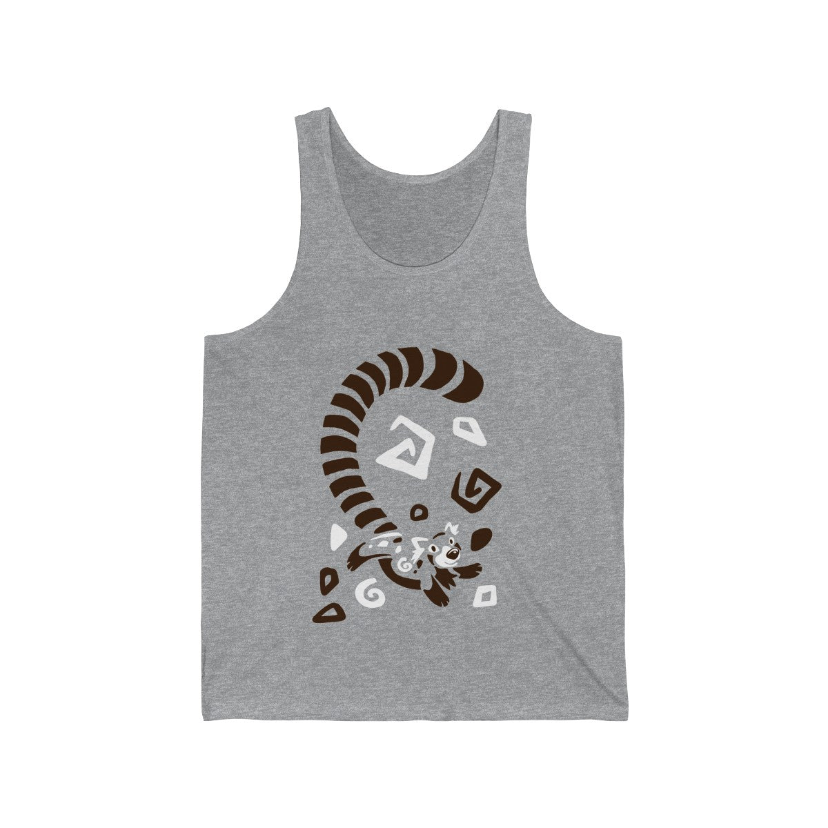 Waahs & Spirals - Tank Top Tank Top Dire Creatures Heather XS 