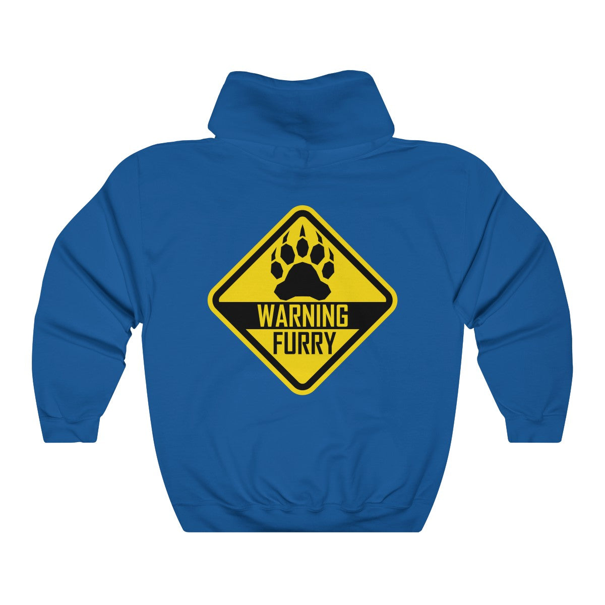 Warning Bear - Hoodie Hoodie Wexon Royal Blue S 