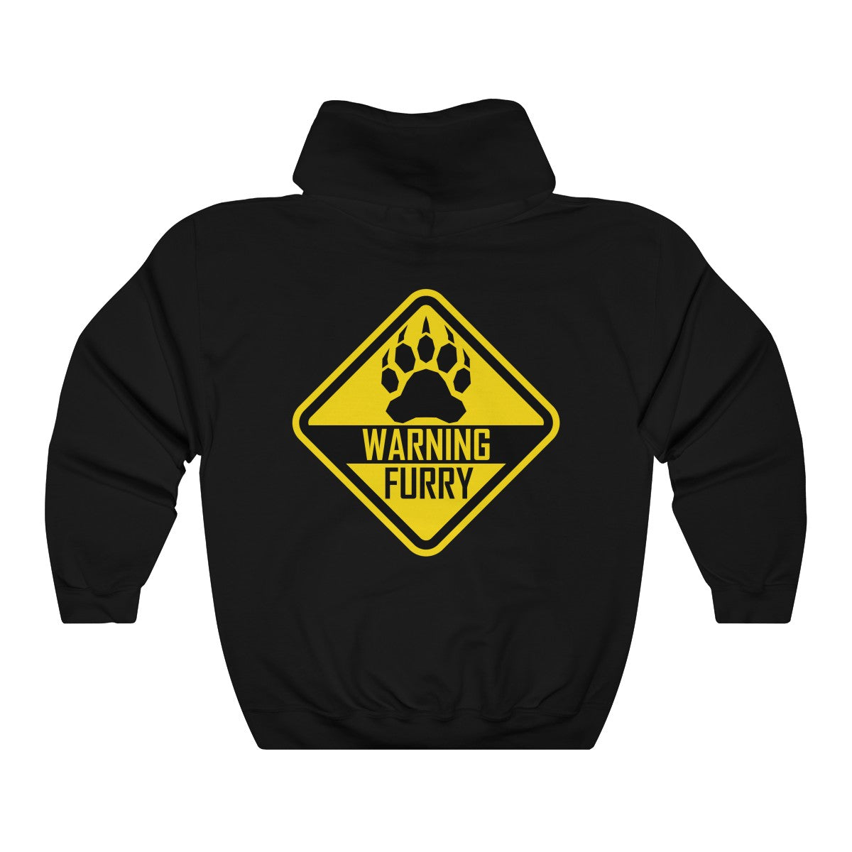 Warning Bear - Hoodie Hoodie Wexon Black S 