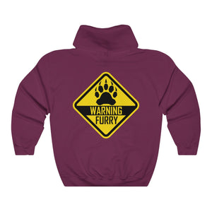 Warning Bear - Hoodie Hoodie Wexon Maroon S 