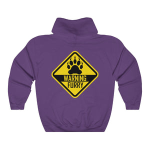 Warning Bear - Hoodie Hoodie Wexon Purple S 