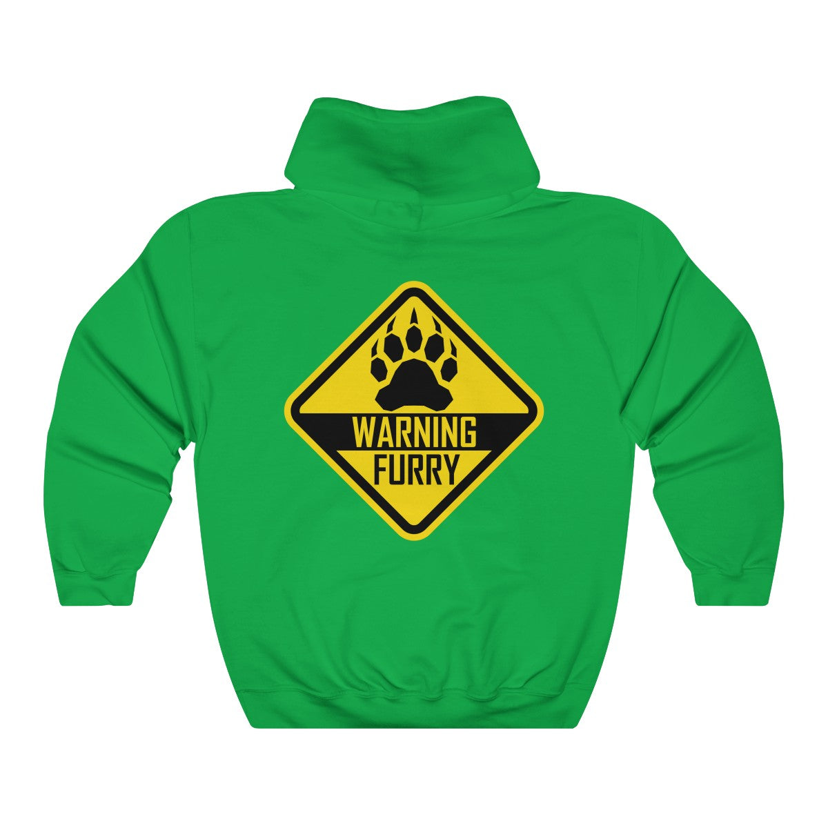 Warning Bear - Hoodie Hoodie Wexon Green S 