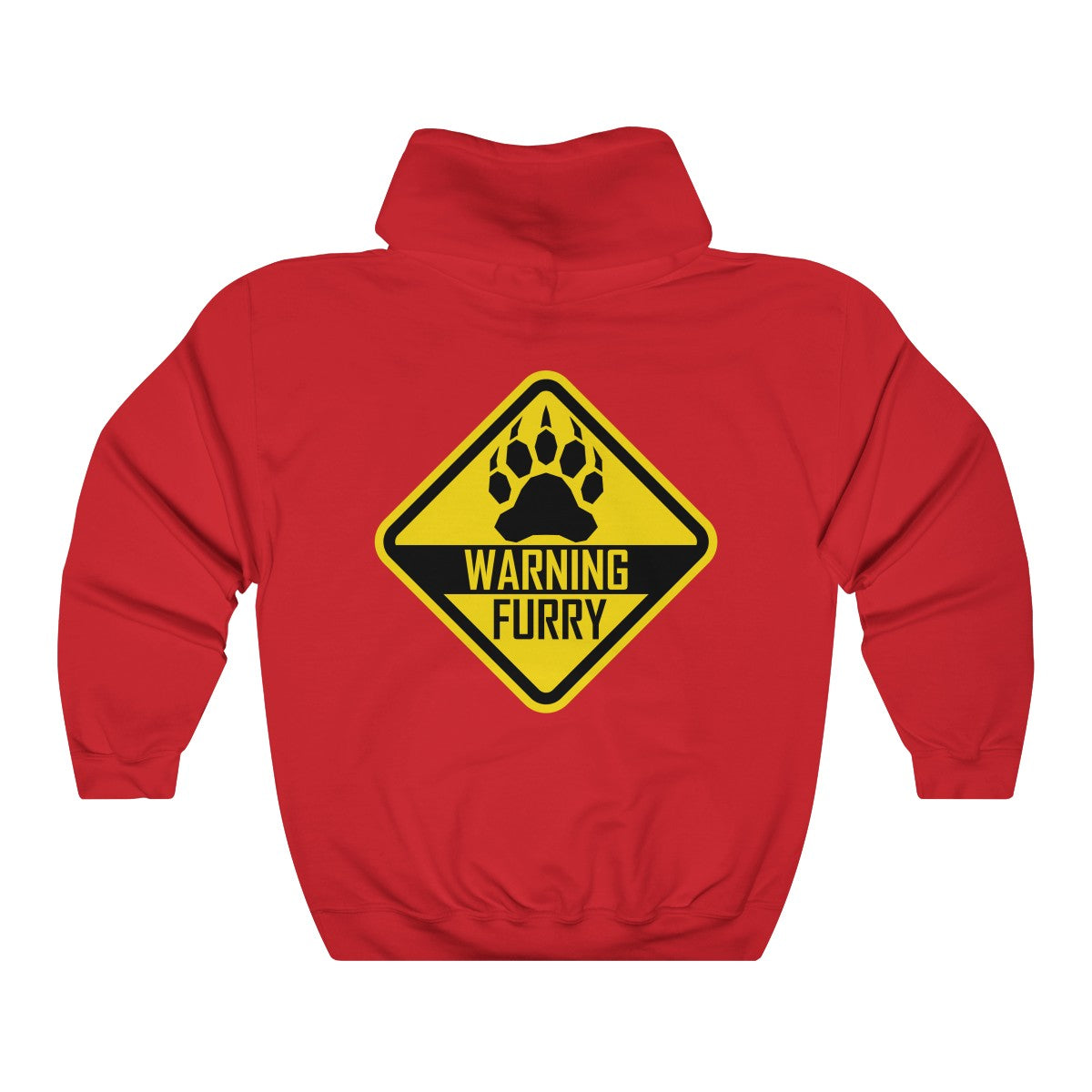 Warning Bear - Hoodie Hoodie Wexon Red S 