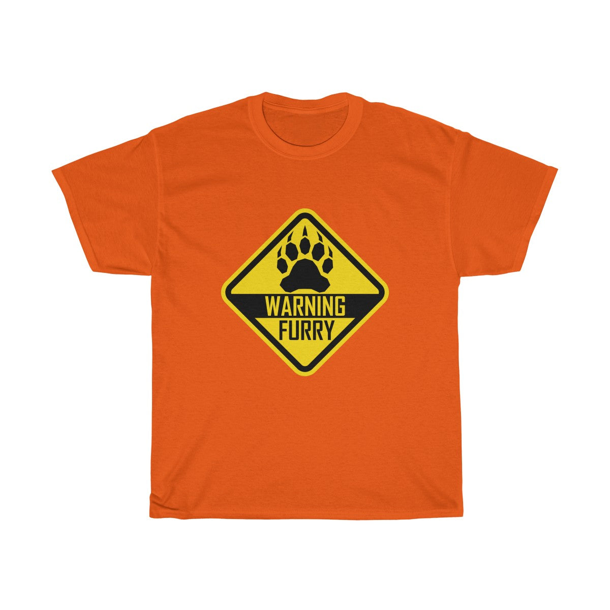 Warning Bear - T-Shirt T-Shirt Wexon Orange S 