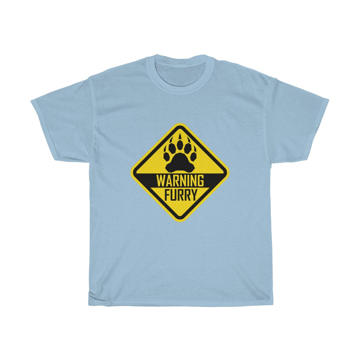 Warning Bear - T-Shirt T-Shirt Wexon Light Blue S 