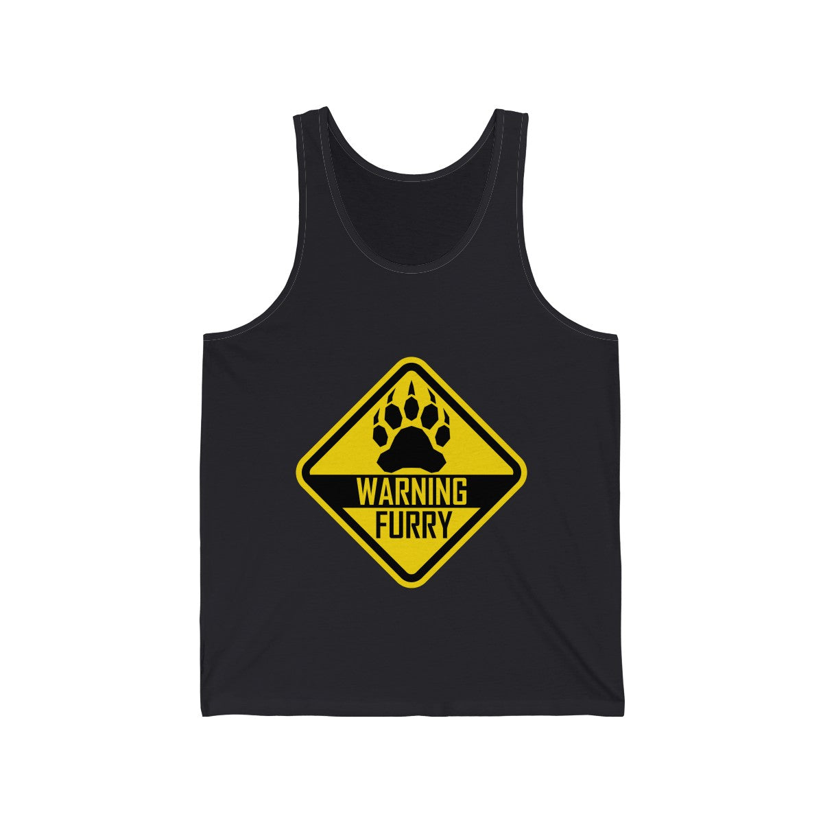 Warning Bear - Tank Top Tank Top Wexon Dark Grey XS 