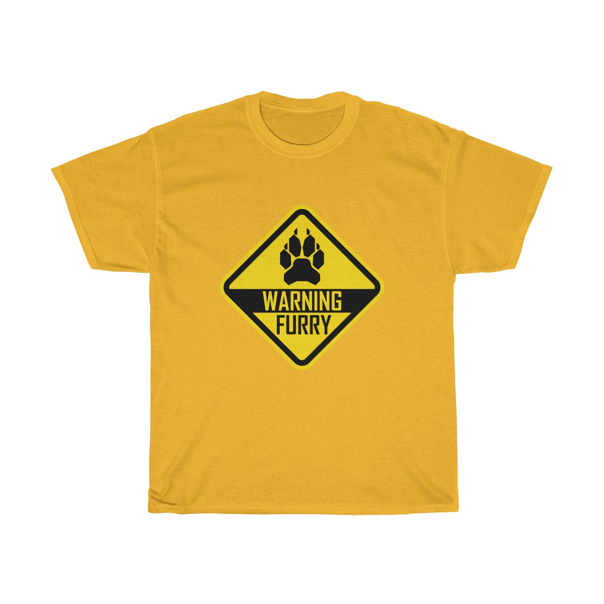 Warning Canine - T-Shirt T-Shirt Wexon Gold S 