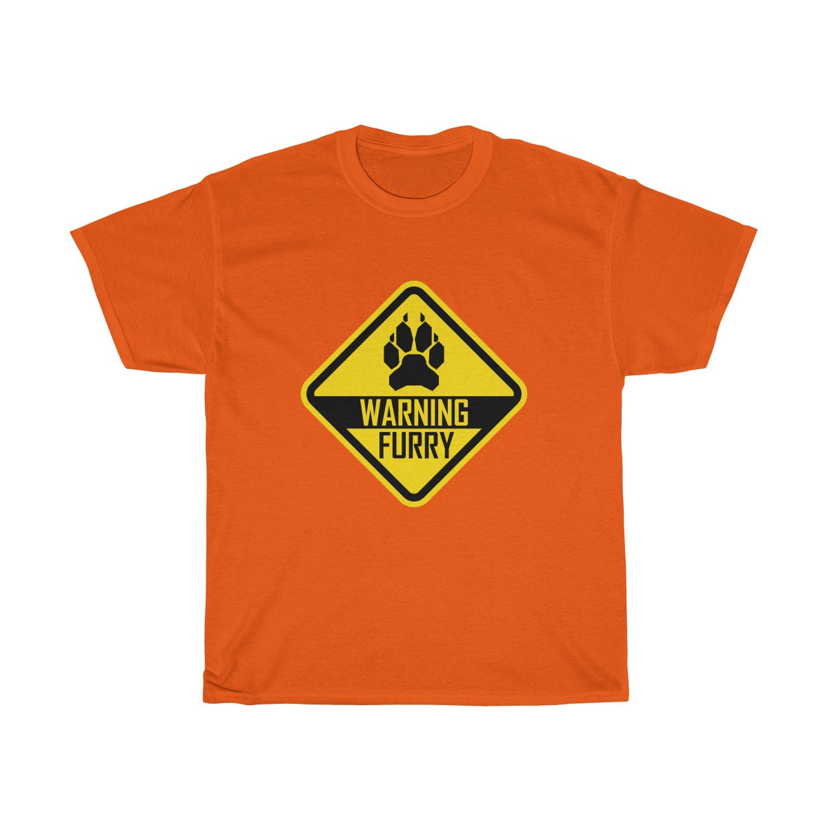 Warning Canine - T-Shirt T-Shirt Wexon Orange S 