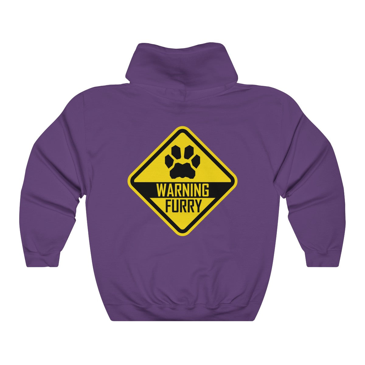 Warning Feline - Hoodie Hoodie Wexon Purple S 