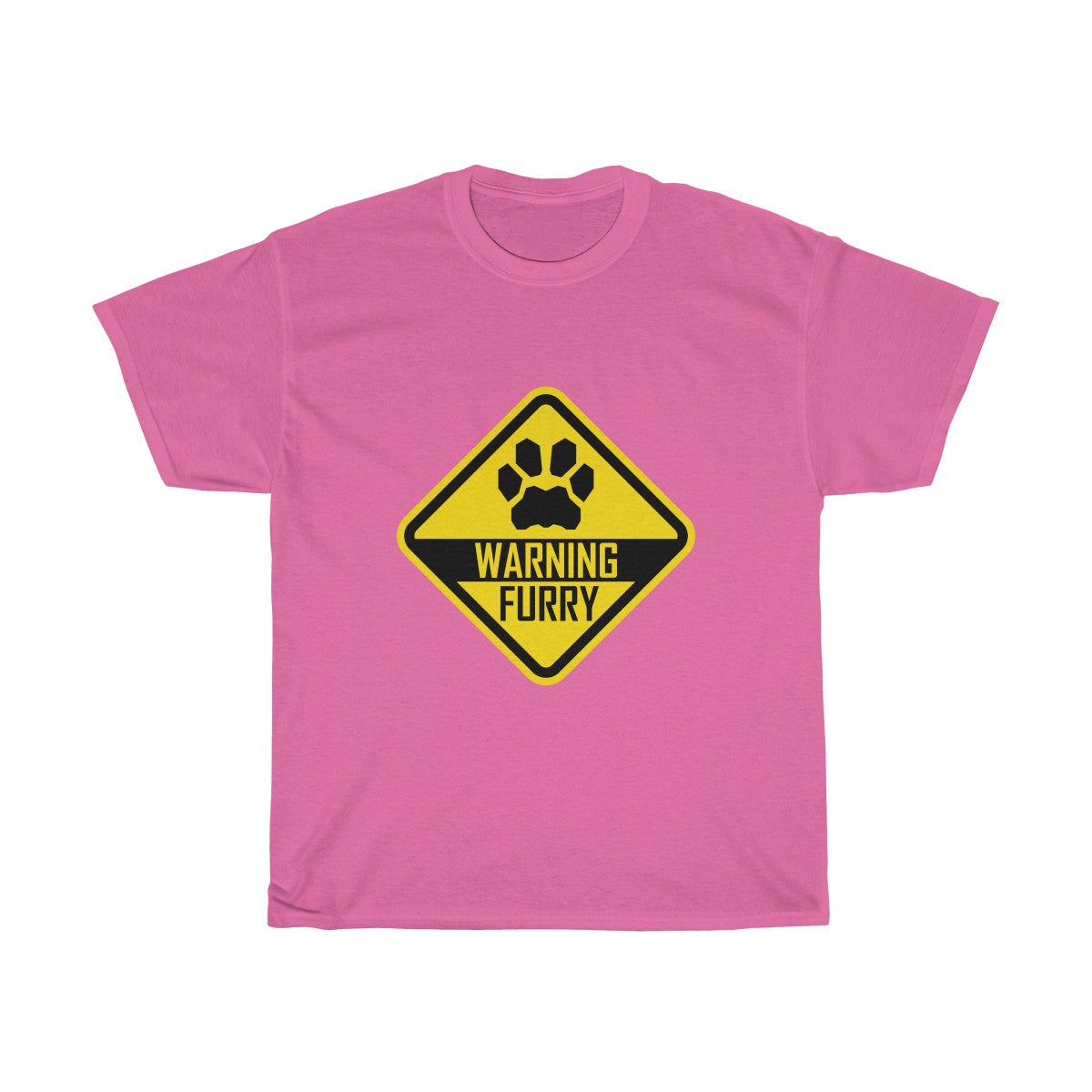 Warning Feline - T-Shirt T-Shirt Wexon Pink S 