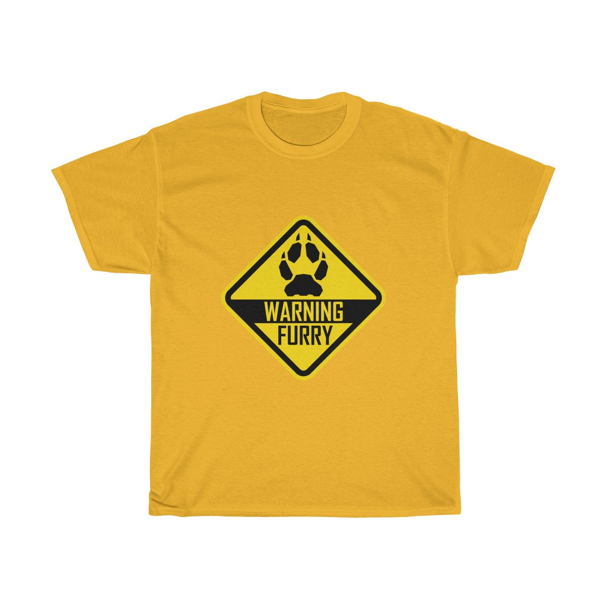 Warning Fox - T-Shirt T-Shirt Wexon Gold S 