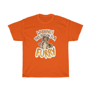 Cheetah - T-Shirt T-Shirt Sammy The Tanuki Orange S 