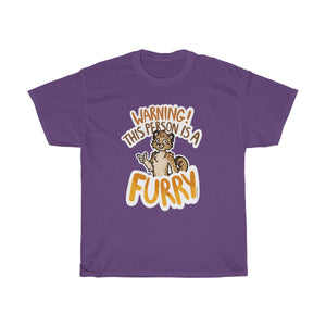 Cheetah - T-Shirt T-Shirt Sammy The Tanuki Purple S 
