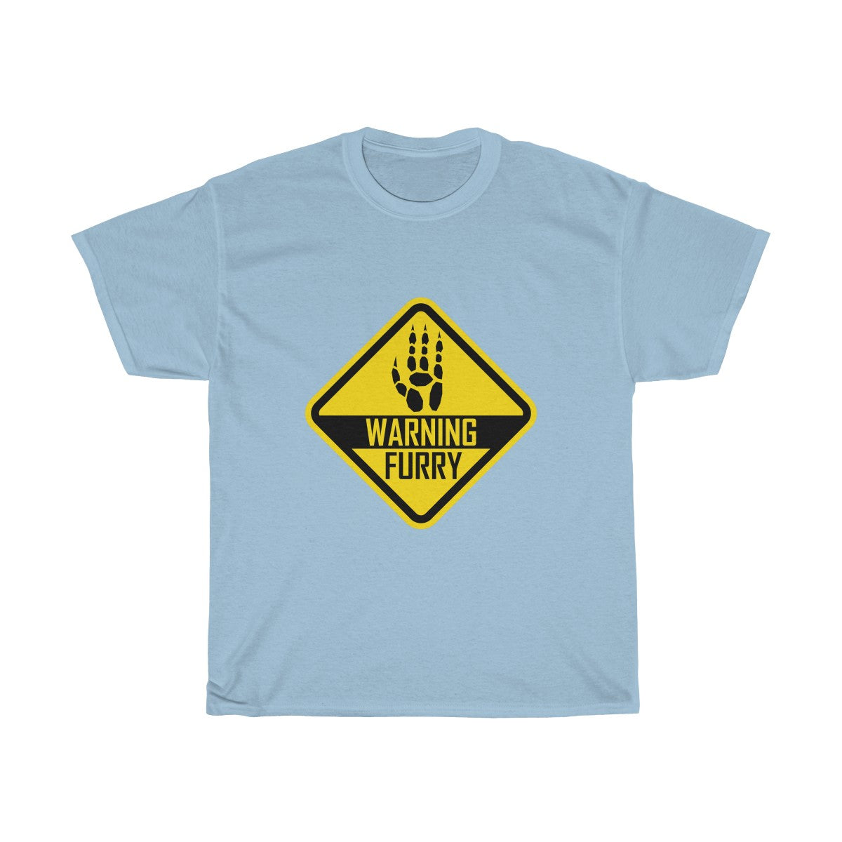 Warning Sergal - T-Shirt T-Shirt Wexon Light Blue S 