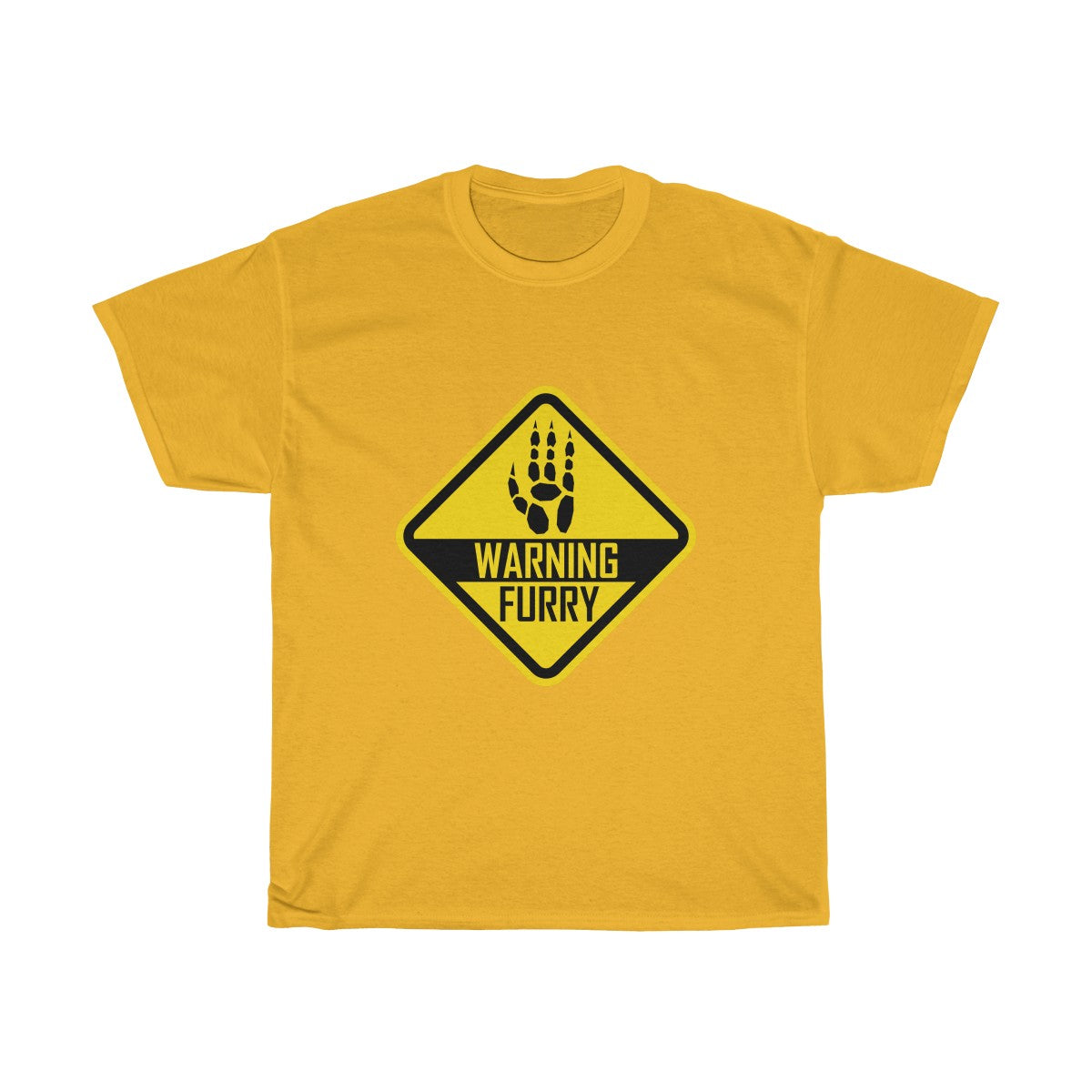 Warning Sergal - T-Shirt T-Shirt Wexon Gold S 
