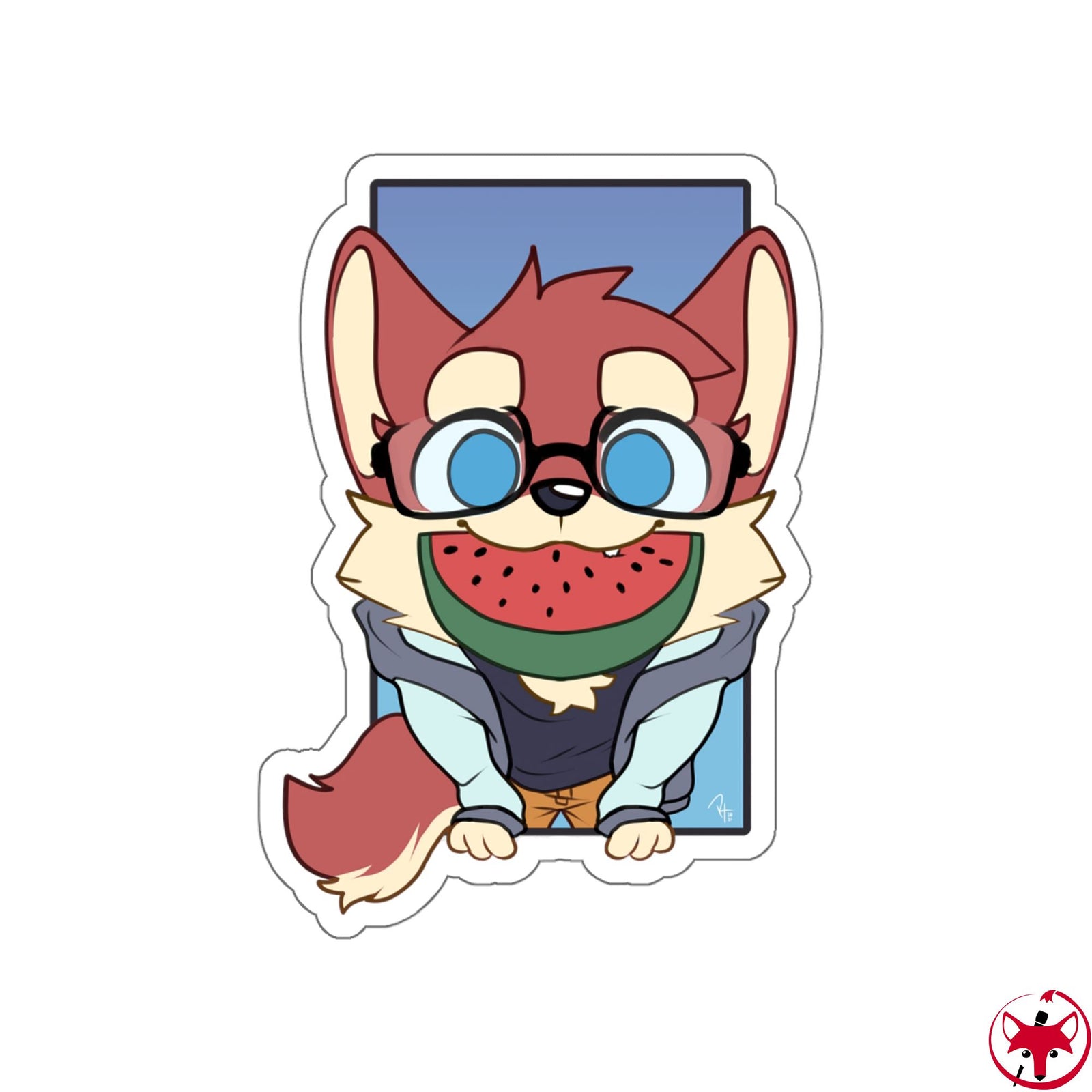 Watermelon Flat - Sticker Sticker Ooka 
