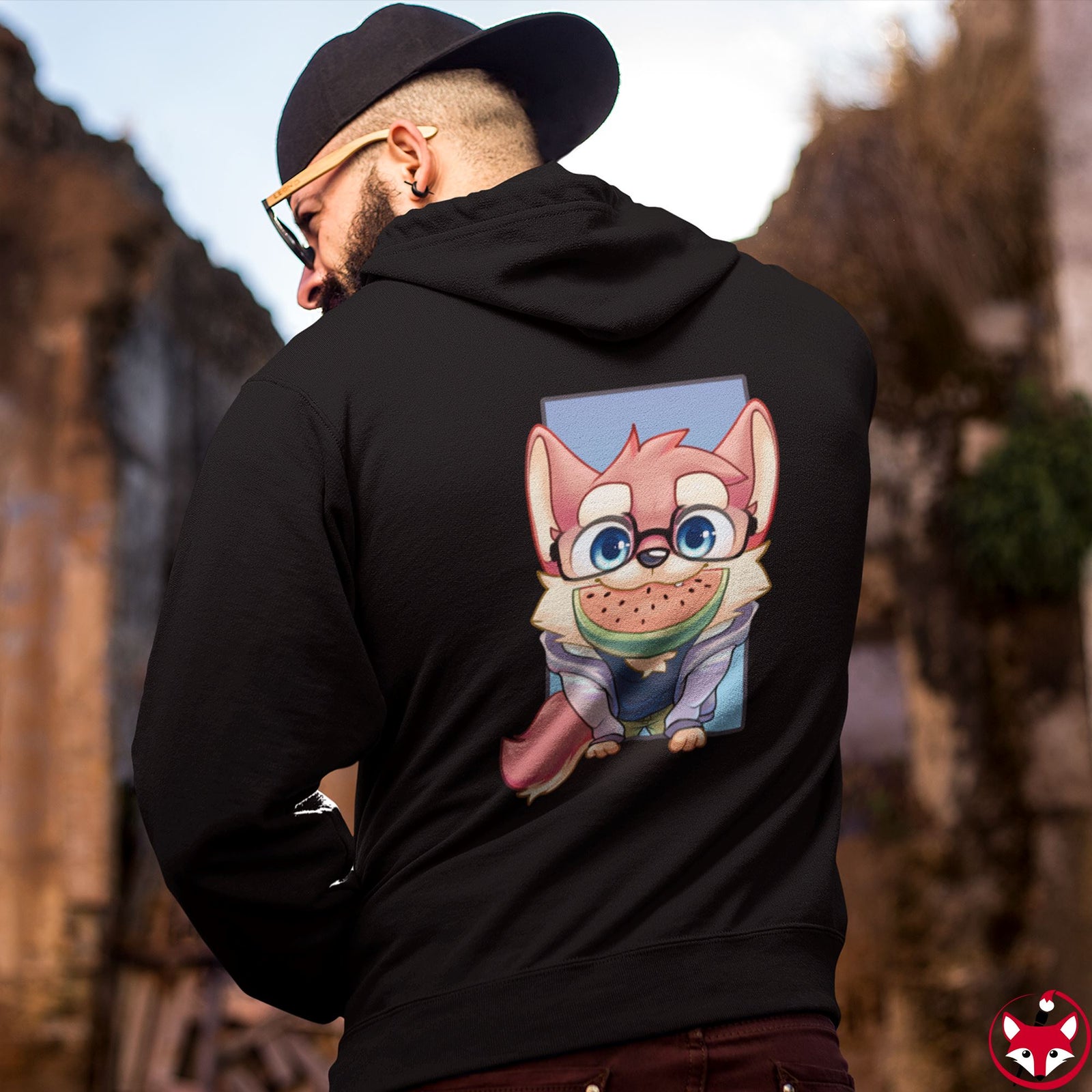 Watermelon Shaded - Hoodie Hoodie Ooka 