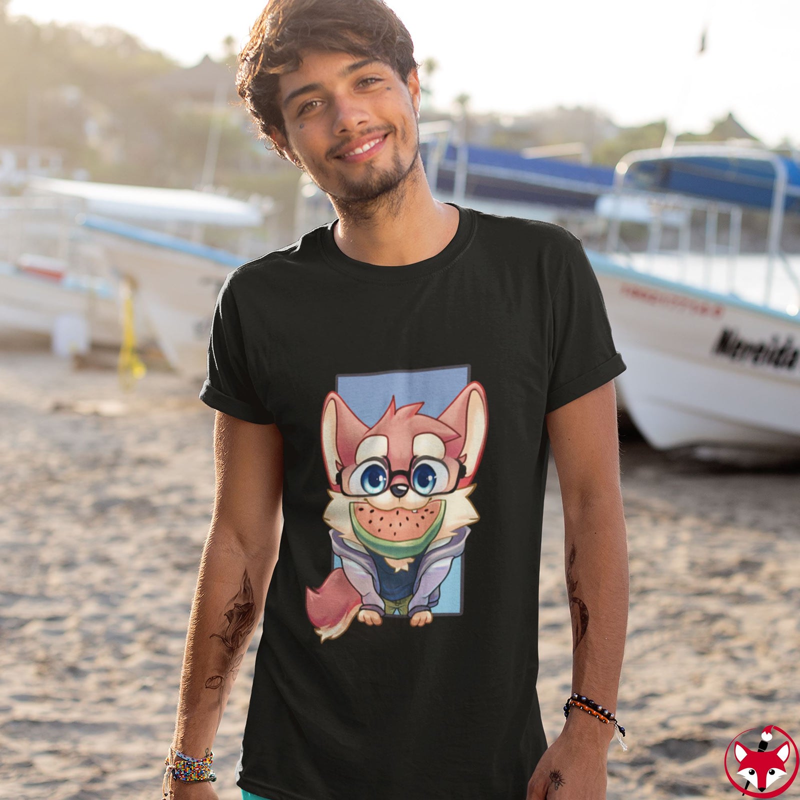 Watermelon Shaded - T-Shirt T-Shirt Ooka 