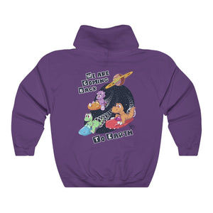 We are coming back to Earth - Hoodie Hoodie Paco Panda Purple S 