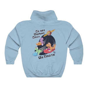 We are coming back to Earth - Hoodie Hoodie Paco Panda Light Blue S 