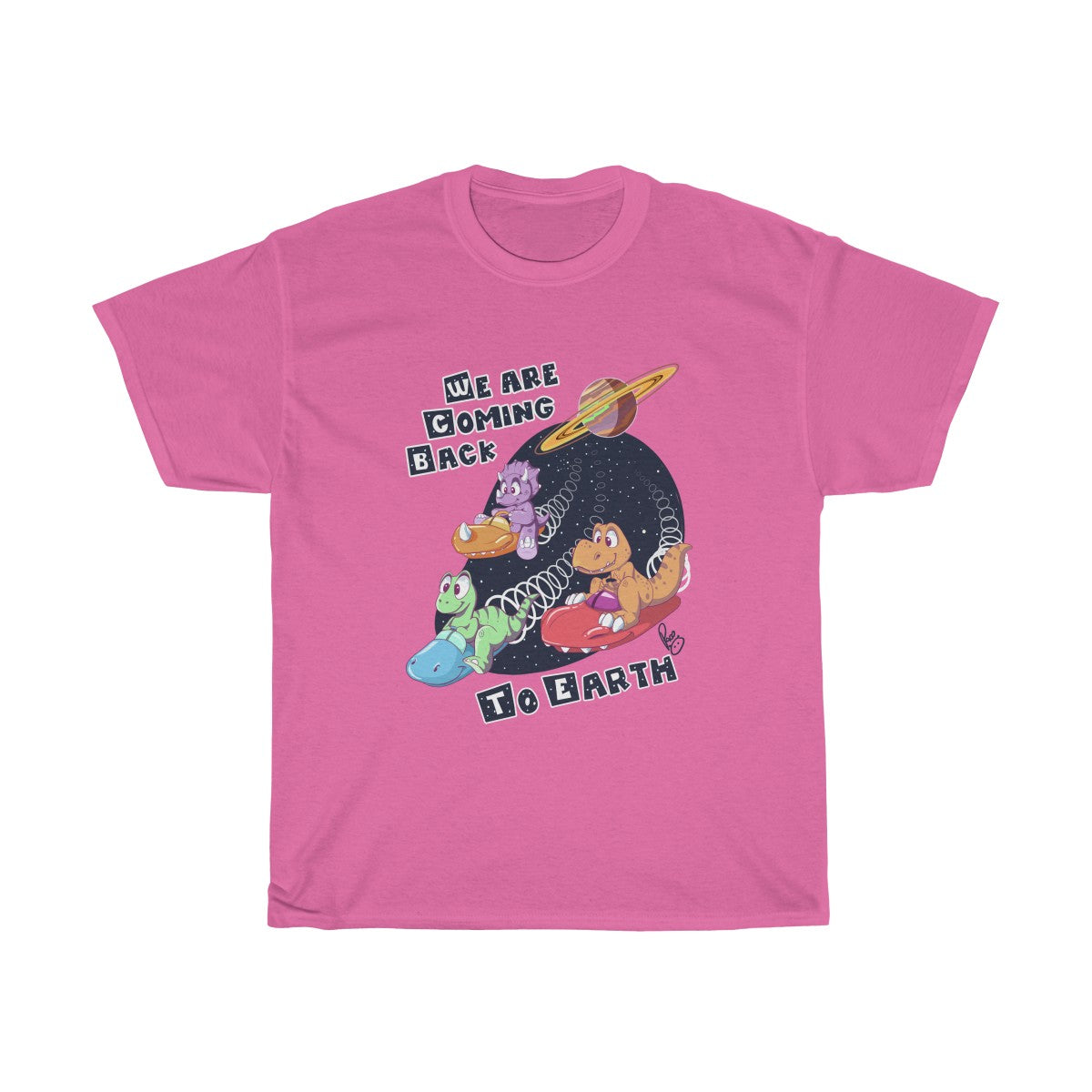 We are coming back to Earth - T-Shirt T-Shirt Paco Panda Pink S 