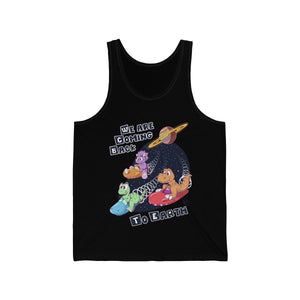 We are coming back to Earth - Tank Top Tank Top Paco Panda Black XS 