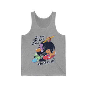 We are coming back to Earth - Tank Top Tank Top Paco Panda Heather XS 