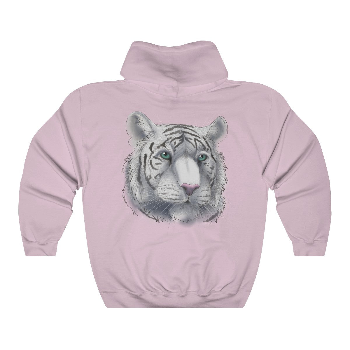 White Tiger - Hoodie Hoodie Dire Creatures Light Pink S 