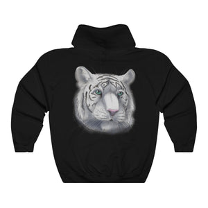 White Tiger - Hoodie Hoodie Dire Creatures Black S 