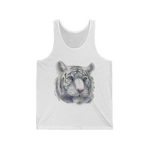 White Tiger - Tank Top Tank Top Dire Creatures White XS 
