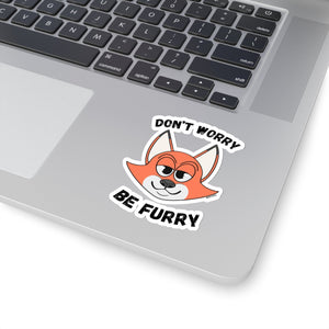 Don't Worry Be Furry! - Sticker Sticker AFLT-Whootorca 
