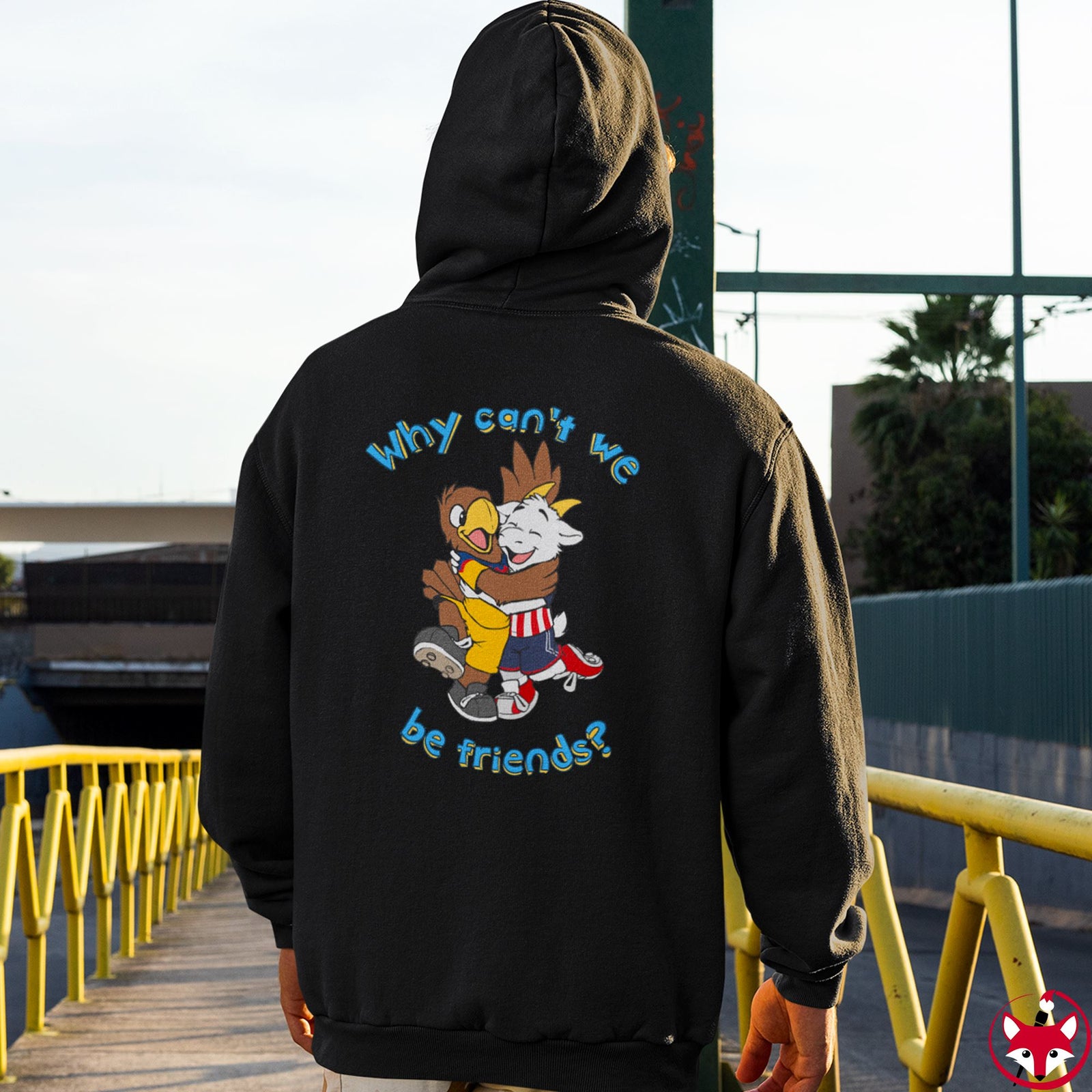 Why Can't we be Friends? - Hoodie Hoodie Paco Panda 