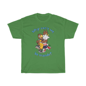 Why Can't we be Friends? - T-Shirt T-Shirt Paco Panda Green S 