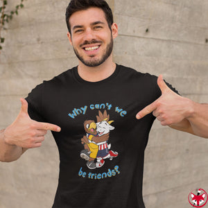 Why Can't we be Friends? - T-Shirt T-Shirt Paco Panda 