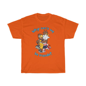 Why Can't we be Friends? - T-Shirt T-Shirt Paco Panda Orange S 