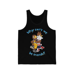 Why Can't we be Friends? - Tank Top Tank Top Paco Panda Black XS 