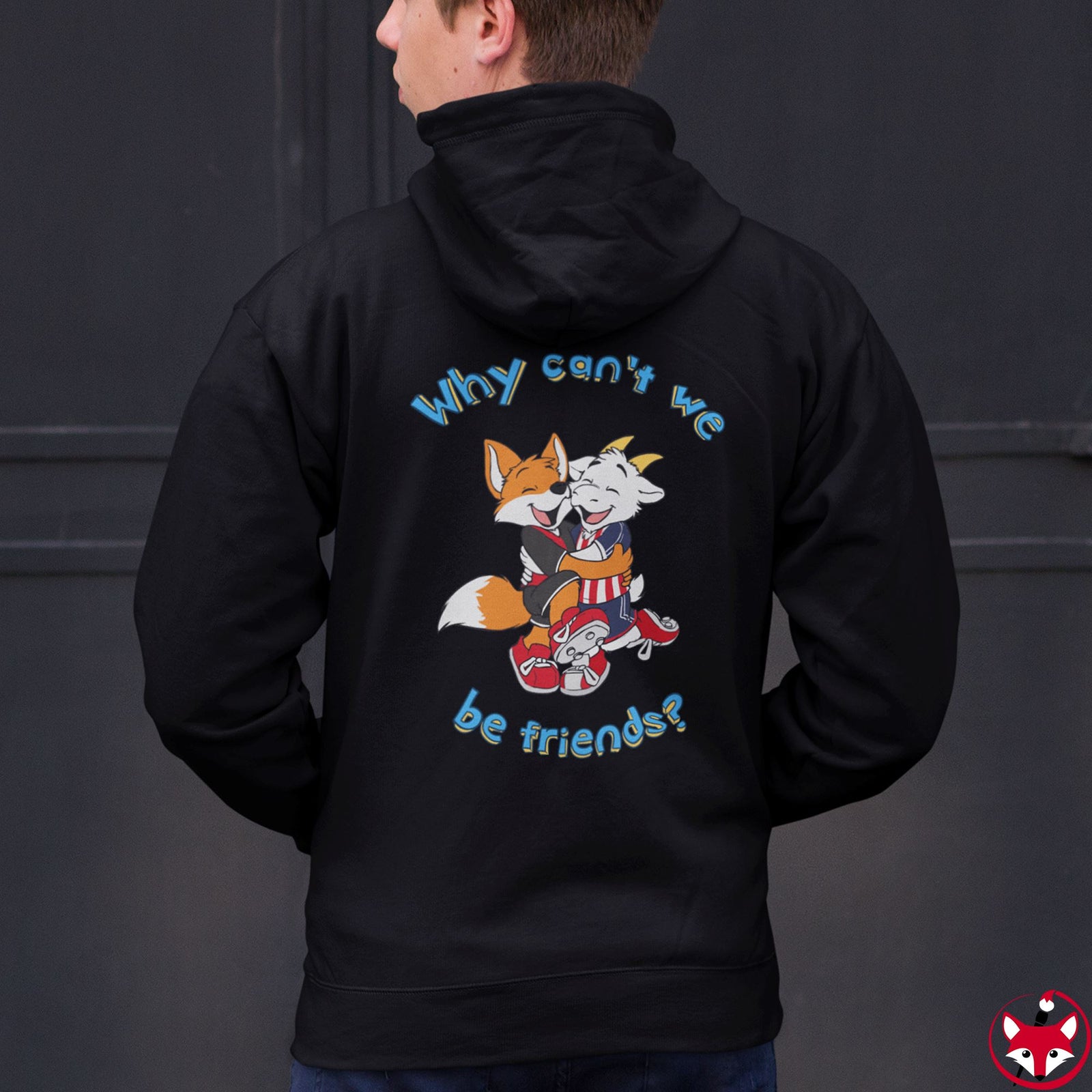 Why Can't we be Friends 2? - Hoodie Hoodie Paco Panda 