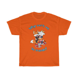 Why Can't we be Friends 2? - T-Shirt T-Shirt Paco Panda Orange S 
