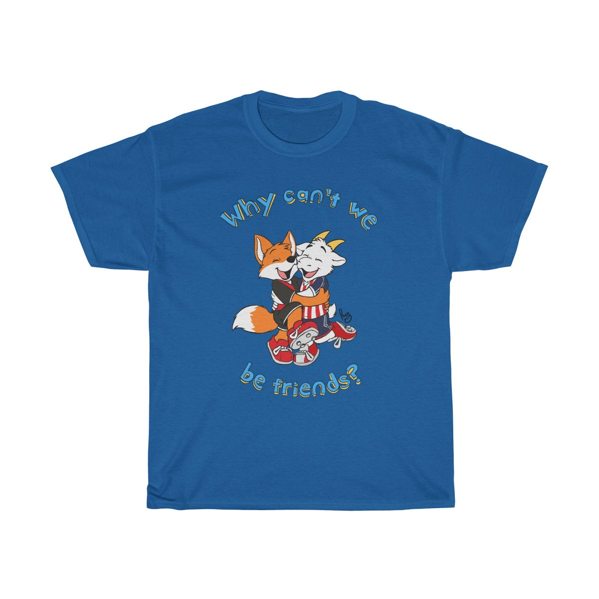 Why Can't we be Friends 2? - T-Shirt T-Shirt Paco Panda Royal Blue S 