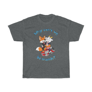 Why Can't we be Friends 2? - T-Shirt T-Shirt Paco Panda Dark Heather S 