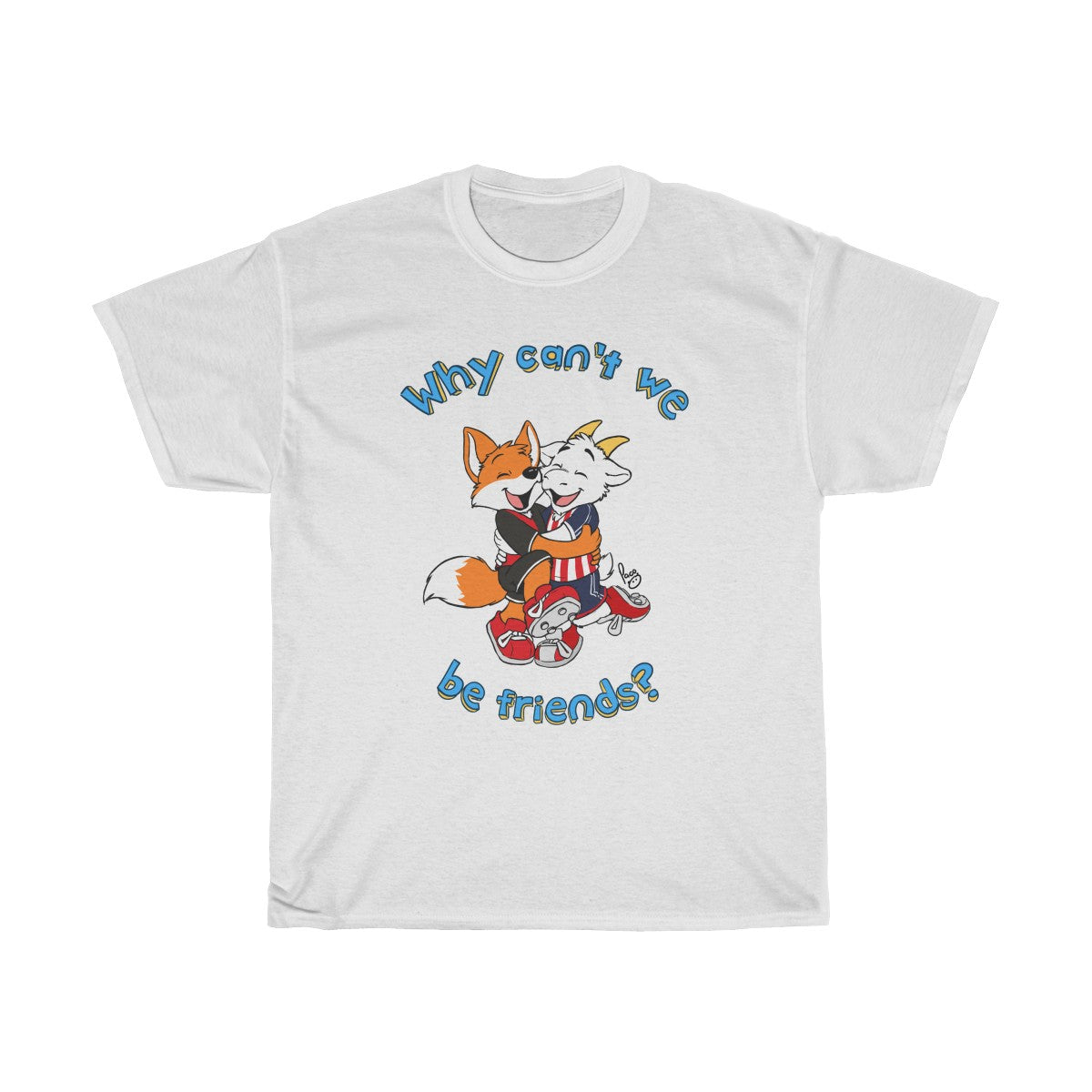 Why Can't we be Friends 2? - T-Shirt T-Shirt Paco Panda White S 