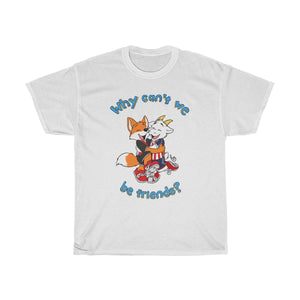 Why Can't we be Friends 2? - T-Shirt T-Shirt Paco Panda White S 