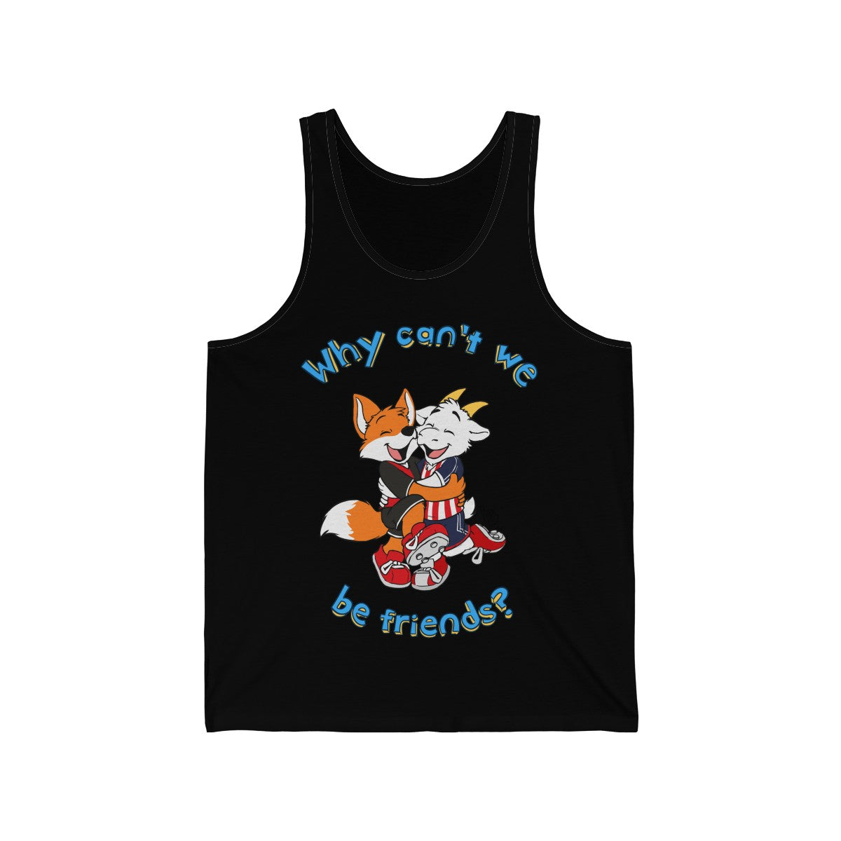 Why Can't we be Friends 2? - Tank Top Tank Top Paco Panda Black XS 
