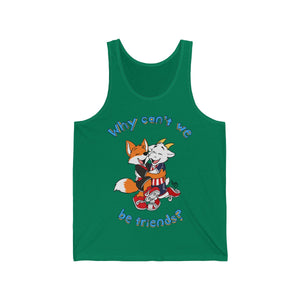 Why Can't we be Friends 2? - Tank Top Tank Top Paco Panda Green XS 