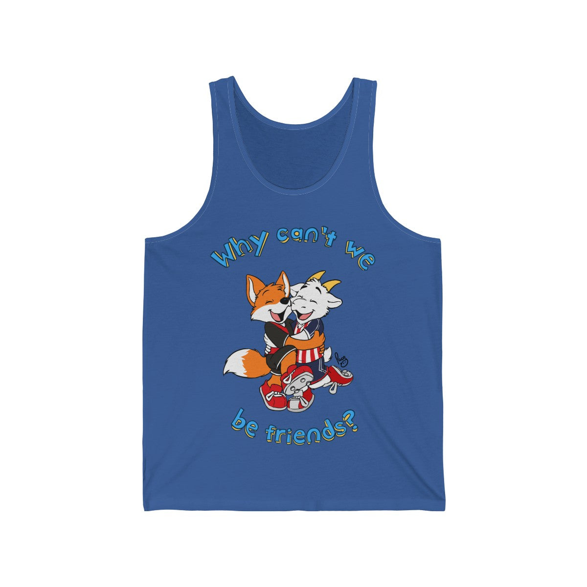 Why Can't we be Friends 2? - Tank Top Tank Top Paco Panda Royal Blue XS 