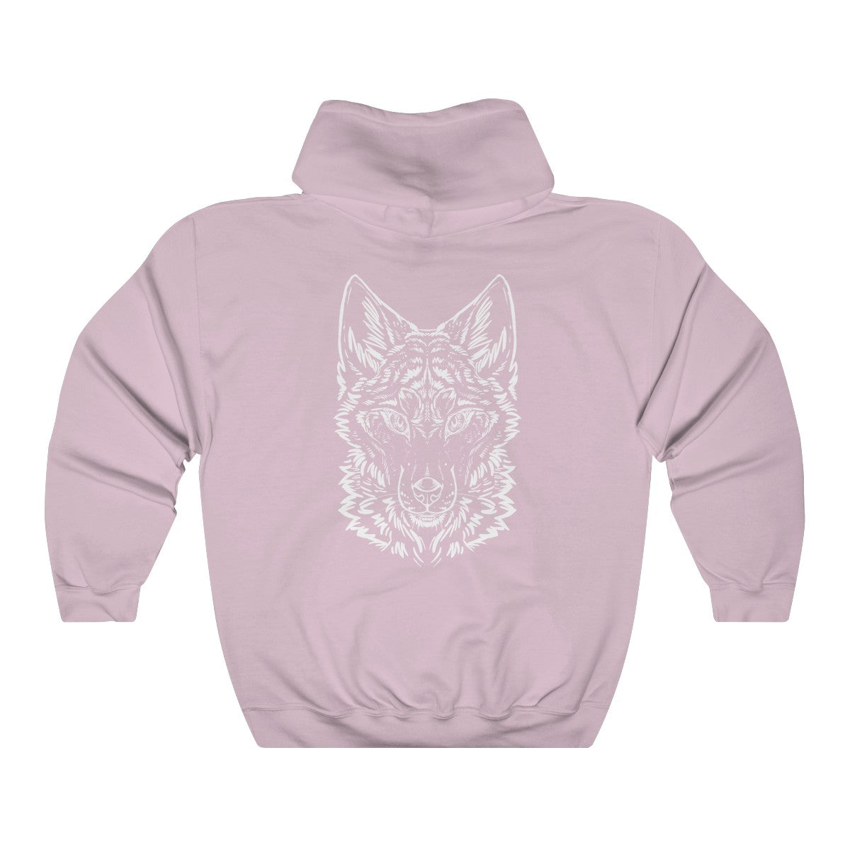 Wolf - Hoodie Hoodie Dire Creatures Light Pink S 