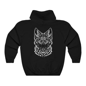 Wolf - Hoodie Hoodie Dire Creatures Black S 